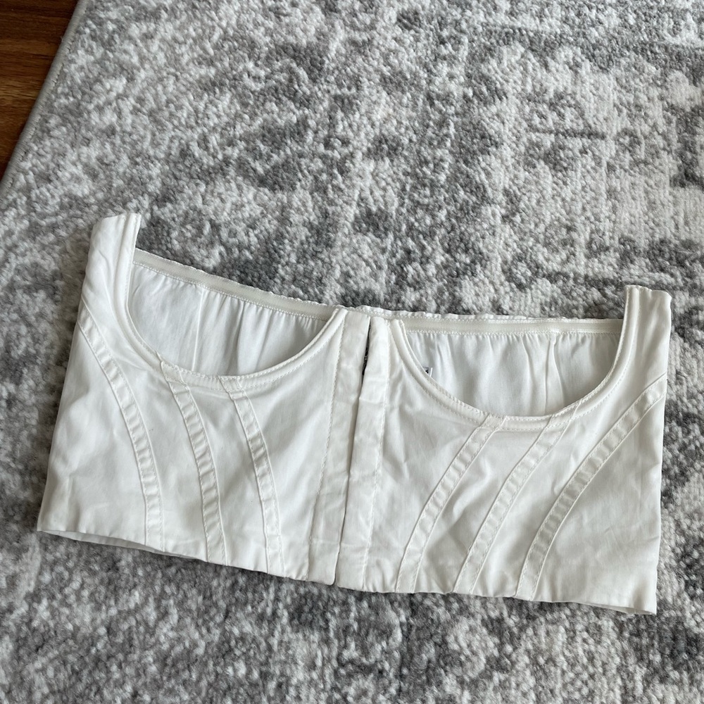 Princess polly white under corset size 2